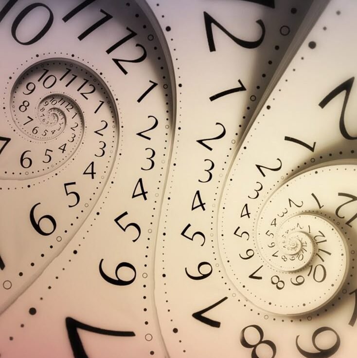 “Mystical number pattern symbolizing numerology and the energy of numbers”