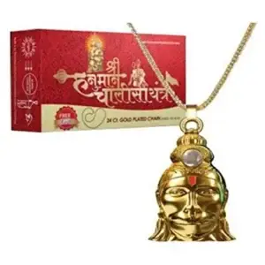 Original Hanuman Chalisa Yantra engraved with sacred verses for protection, strength, and spiritual blessings