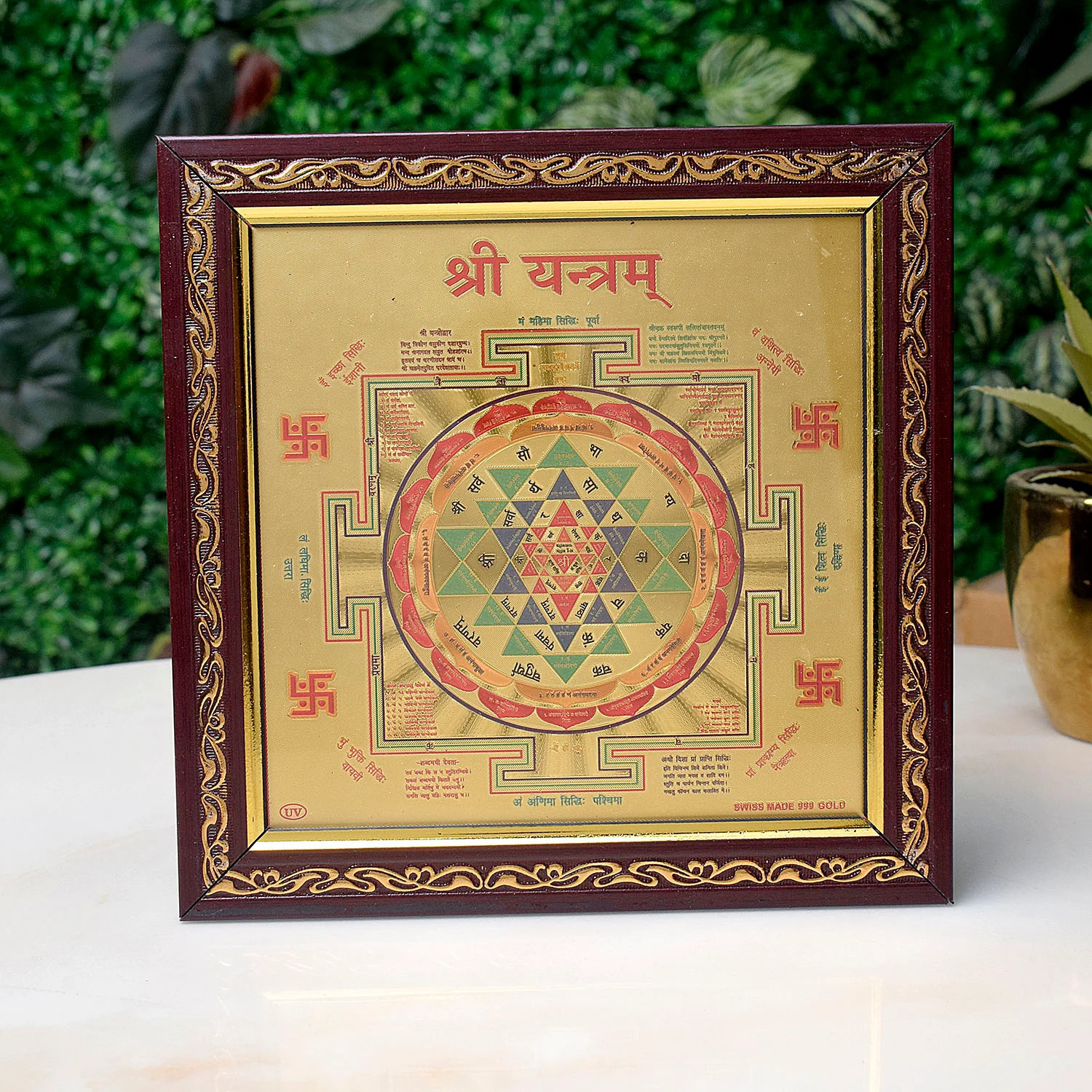 "Shree Yantra sacred geometry symbol for wealth, prosperity, and spiritual energy in Vastu and Hindu rituals"