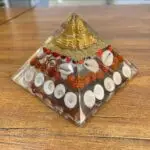 Energized Mahalaxmi Yantra Pyramid for wealth and prosperity
